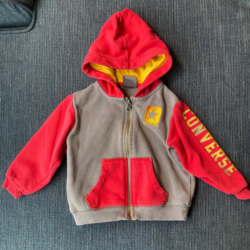 Baby converse hoodie 18m